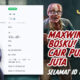 Maxwin Lagi Bosku! Cair Puluhan Juta
