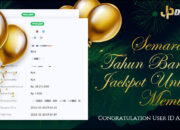 Semarak Tahun Baru! Jackpot Untuk Member
