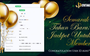 Semarak Tahun Baru! Jackpot Untuk Member