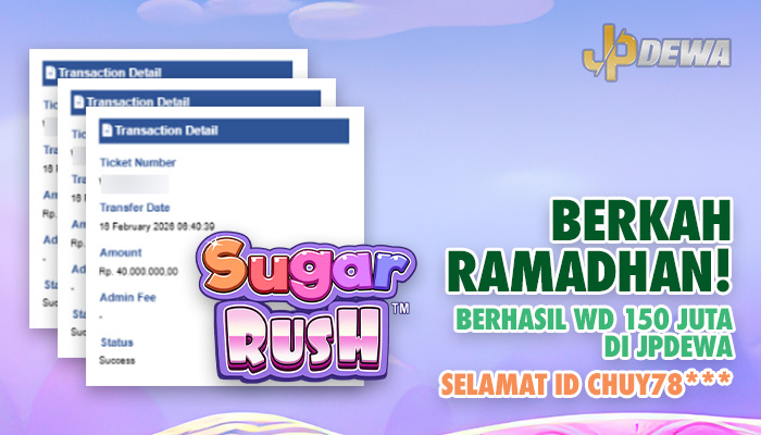 Berkah Ramadhan! Berhasil WD 150 Juta di JPDEWA, Selamat ID Chuy78***